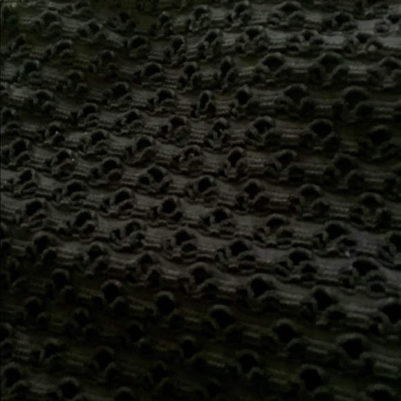 VIA MARINA swimsuit crocheted look cool texture size 9/10  black no wires 500 - Picture 8 of 10